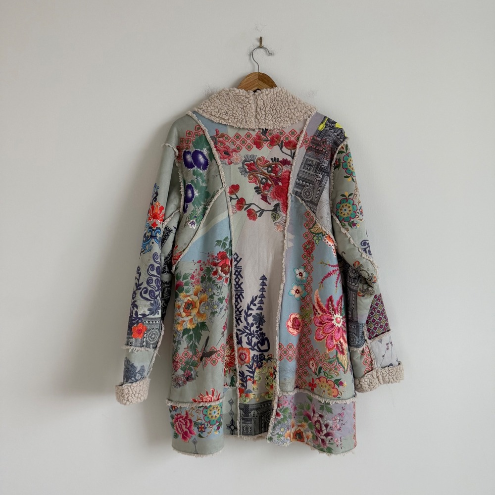 Johnny Was Gigianna Suede Jacket Size Large - Picture 5 of 14